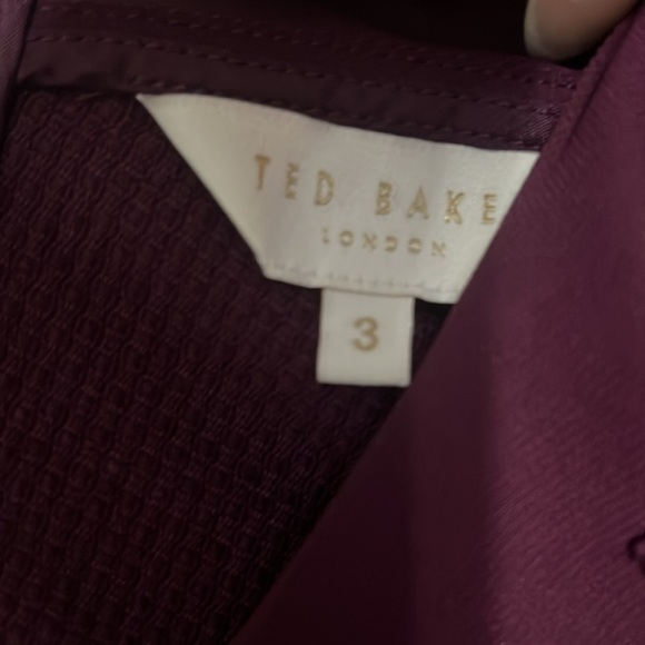 Ted Baker Ennis Deep Purple Blouse - Picture 13 of 14
